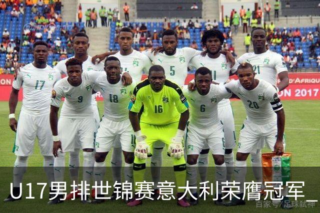 U17男排世锦赛意大利荣膺冠军 中国台北斩获铜牌